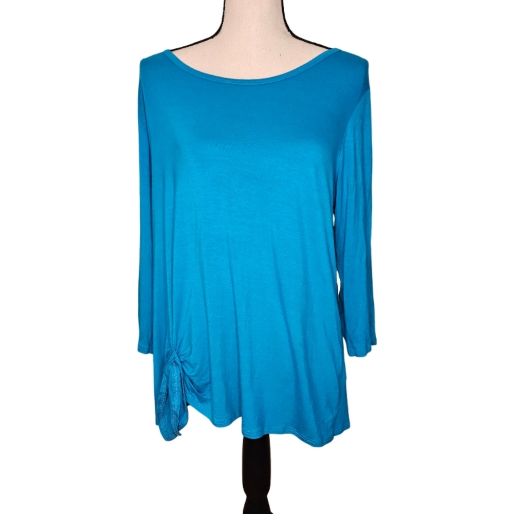 NWT - Teal Ava James Blouse - Picture 2 of 12